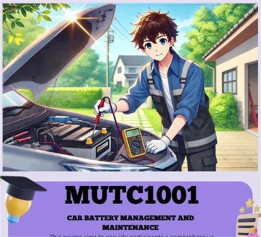 MC Car battery management and maintenance